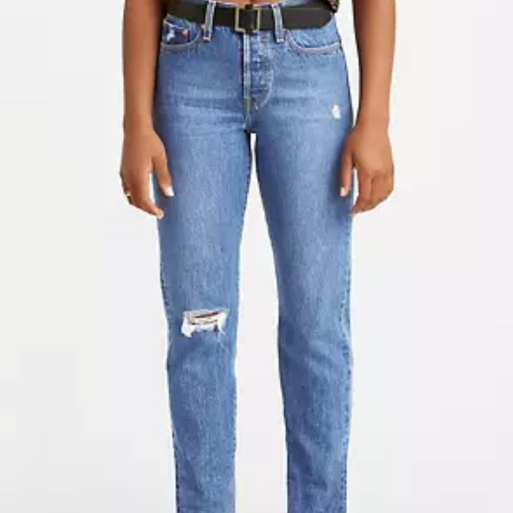 Levi’s Wedgie High Rise Button Fly Jeans
